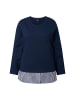 Ulla Popken Sweatshirt in marine