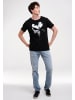 Logoshirt T-Shirt Marvel - Punisher Techno Skull in schwarz