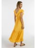IZIA Damen Maxikleid in Gelb