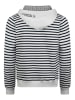 SCHIETWETTER Sweatjacke "Norman Nebelhorn" in white-navy