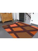 Arte Espina Kurzflor Teppich Style in braun - orange - rechteckig