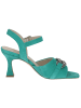 Caprice Sandalette in EMERALD SUEDE