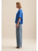 Seidensticker Shirtbluse Regular in Mittelblau