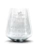 Mr. & Mrs. Panda Glas Igel Maronen ohne Spruch in Transparent