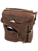 Greenburry Bodybag Vintage Revolver Bag in Sattelbraun