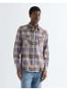 Wrangler Langarmhemd Western in Soft Brown