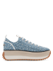 Tamaris Plateau Sneaker in Blau