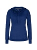 super.natural Kapuzensweat W FUNNEL HOODIE in Marine
