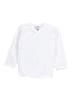 TupTam Baby Langarm Wickelshirt 5er Set in grau/weiß