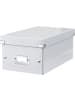 Leitz Ablagebox Click & Store DVD weiß