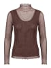Zero  Langarm-Shirt mit Muster in Beige/Brown