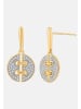 Diamant Exquis Ohrringe aus 585 Gelbgold mit Diamant