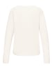 Buffalo V-Ausschnitt-Pullover in creme