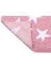 Happy Decor Kids Teppich  "Four Stars" in Rosa - 160x120  cm