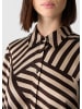 comma Bluse in 89A2_dunkelbraun