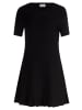 Vera Mont Strickkleid mit Rundhalsausschnitt in Schwarz