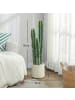 HOMCOM Kunstpflanze-22L x 22B x 95H cm-Grün