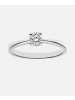 Diamant L'éternel Verlobungsring aus 750 Weißgold mit 18 Karat Diamant