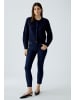 Oui ILAYA Strickjacke in Dark Blue