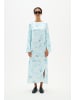 InWear Kleid CassIW Feminine Form in Dusty Aqua Mysterious Flower