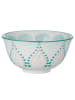 Butlers Schale ORNAMENTS 6er-Set in Grün / Pink