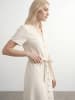 Vero Moda Jeanskleid in Ecru