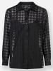 Heine Langarm-Bluse in schwarz-gemustert
