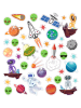 URSUS Glitzer-Sticker Fun Motiv 02