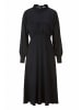 Hessnatur Hessnatur Kleid Midi tailliert aus LENZING™ ECOVERO™ Viskose in schwarz