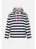 Salzhaut Hoodie ADEBAAR in Navy Offwhite