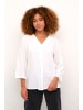 Kaffe Langarm-Bluse KAelsa in Chalk