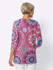 Sieh an! Longshirt in fuchsia-aqua-bedruckt