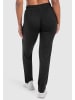 SMILODOX Jogginghose Brielle Modal in Schwarz