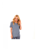 NORMANN Shirt Oberteil kurzarm Mix & Match print - 17600 in Blau