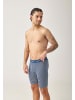 SNOCKS Lange Boxershorts 6 Stück in Blau (Streifen)