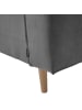 58 aufm Kessel SOFA 2-Sitzer Kavindra Samtvelours anthrazit