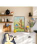 Mr. & Mrs. Panda Plakat Hase Eier Malen Design ohne Spruch in Weiß