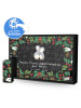 Mr. & Mrs. Panda Befüllbarer Adventskalender Pinguin Beste Liebl... in Kreidetafel