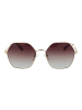 Polaroid Damen Sonnenbrillen Geometrisch Gold