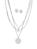 faina Women Jewelry Set in silver