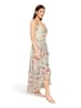 Vera Mont Abendkleid mit Volant in Yellow/Green