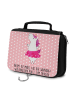 Mr. & Mrs. Panda beautycase Einhorn Ballerina mit Spruch in Rot Pastell