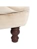 58 aufm Kessel CHESTERFIELD Sofa 3-Sitzer Kaylin Samtvelours sand