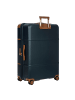 BRIC`s Bellagio 4 Rollen Trolley 82 cm mit Dehnfalte blau-tabak