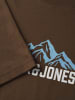 JACK & JONES PLUS T-shirt in Cocoa