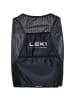 LEKI Laufrucksack Trail Running Quiver Vest in black-white-bright red