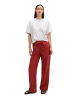 Marc O'Polo Leinenhose straight in Tall Poppy