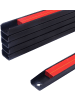 COSTWAY Magnetleiste Werkzeugleiste 6er Set 46cm in Rot