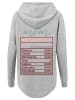 F4NT4STIC Oversized Hoodie Mom Nutrition Facts in grau