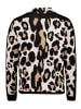 Betty Barclay Feinstrickjacke mit Jacquard in Patch Nature/Black